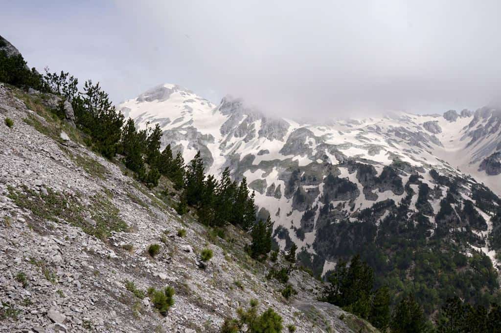 Zimná turistika v Národnom parku Prokletije, Čierna Hora